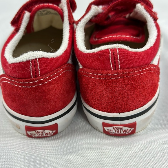 Sold-Vans TD Old School Checkerboard Red Size 7.5 - Picture 6 of 6